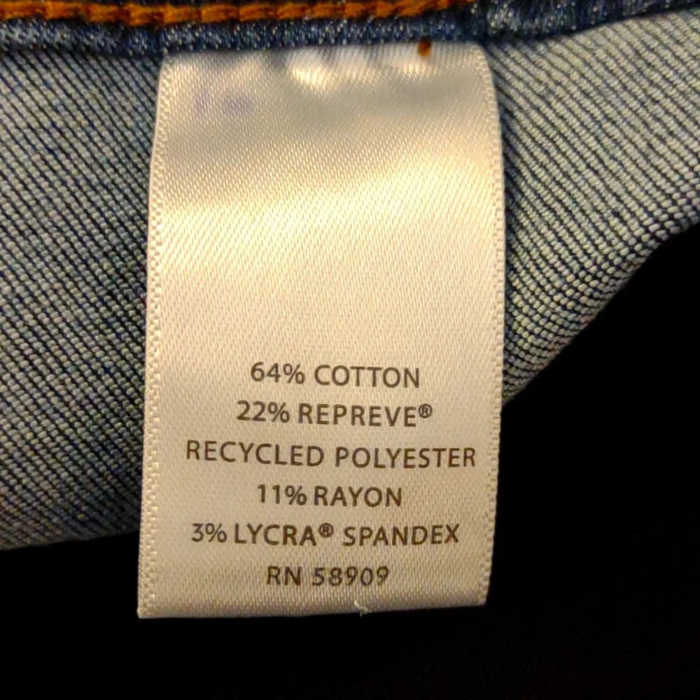 PETITES Pull On Denim Jeans SZ 8PS By Westbound - Picture 9 of 10